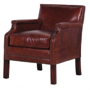 Avalon Leather Club Chair